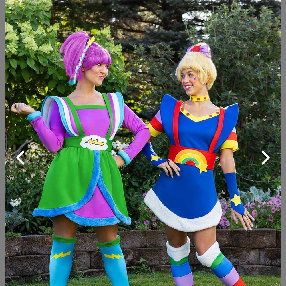 Rainbow Bright costume with wig and Twink